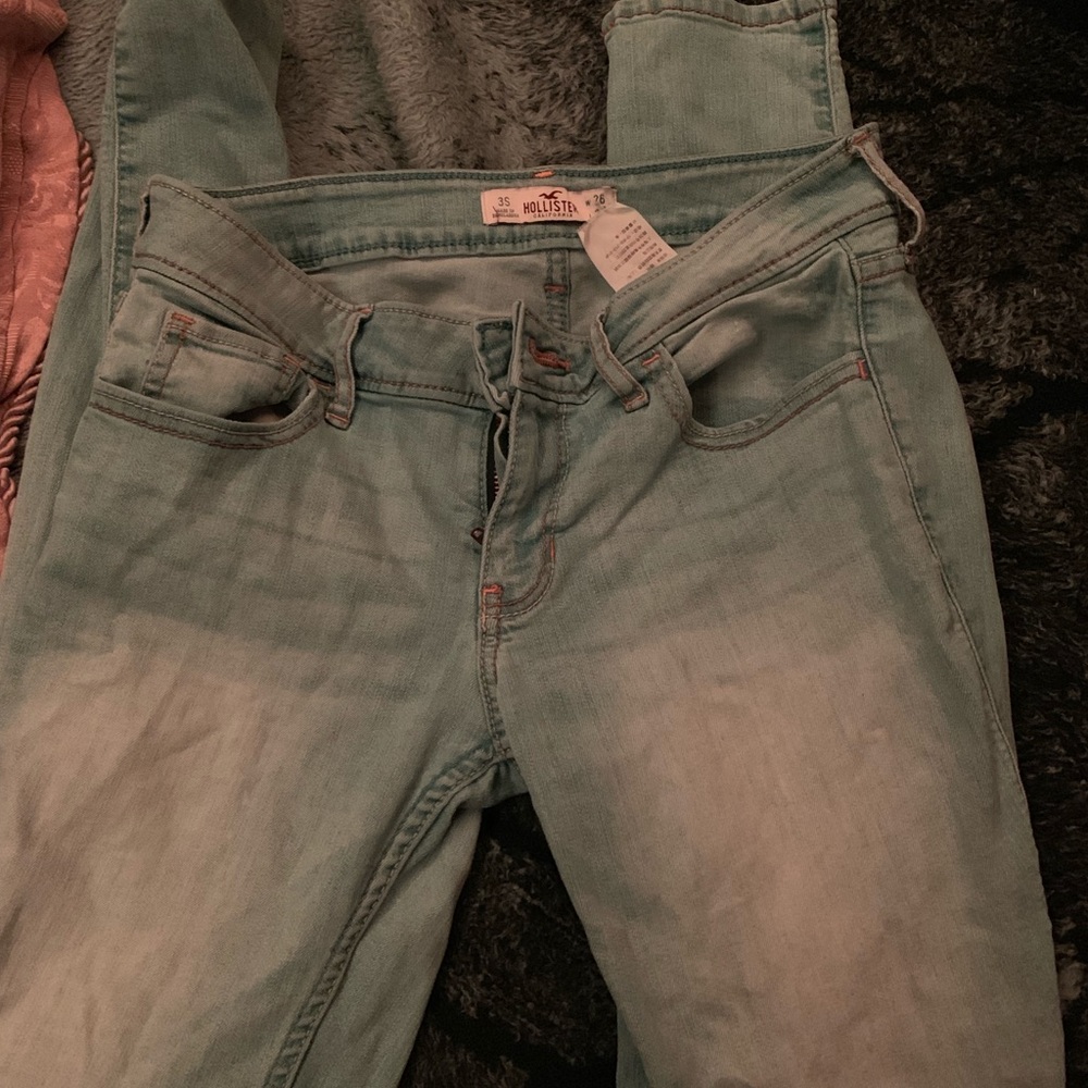 Hollister Light Wash Skinny Jeans